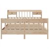 vidaXL Cadre de lit sans matelas 180x200 cm bois massif de pin