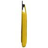 vidaXL T&ecirc;te de lit suspendue Jaune 90 x 55 x 5 cm Velours