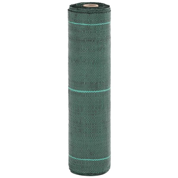 vidaXL Membrane anti-mauvaises herbes verte 0,5x50 m PP