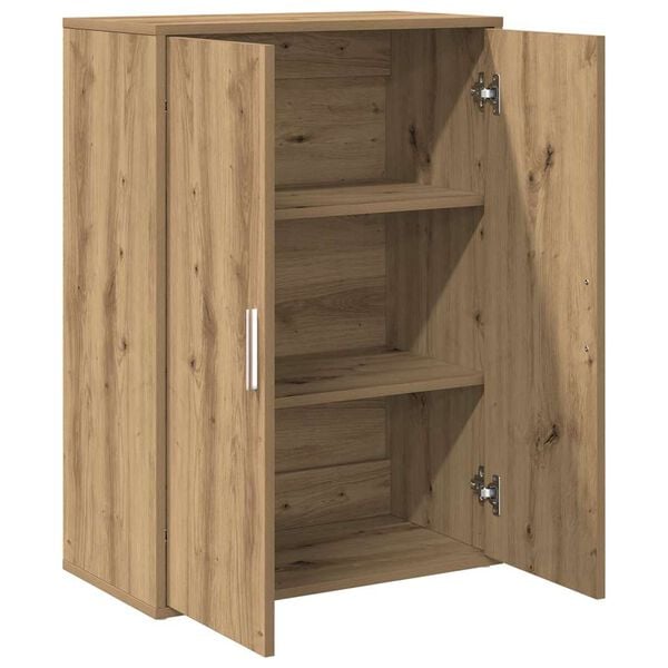 vidaXL Buffet Ch&ecirc;ne artisanal 60 x 31 x 84 cm Bois d'ing&eacute;nierie