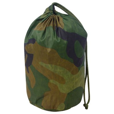 vidaXL Filet de camouflage avec sac de rangement 6x7 m Vert