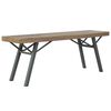 vidaXL Banc de jardin 120 cm Bois d'acacia solide