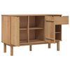 vidaXL Buffet OTTA 114x43x73,5 cm Bois massif de pin