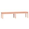 vidaXL Banc de jardin &agrave; 2 places 203,5x44x45 cm bois massif de douglas