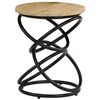 vidaXL Table d'appoint Bois de manguier solide 40x50 cm