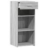 vidaXL Buffet sonoma gris 40x42,5x93 cm bois d'ing&eacute;nierie