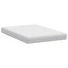 vidaXL Matelas avec Couche de Coco Blanc 140 x 200 cm Ressort ensaché