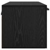 vidaXL Armoire Murale Ch&ecirc;ne noir 60 x 36,5 x 35 cm Bois d'ing&eacute;nierie