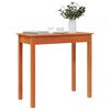 vidaXL Table console marron miel 80x40x75 cm bois massif de pin