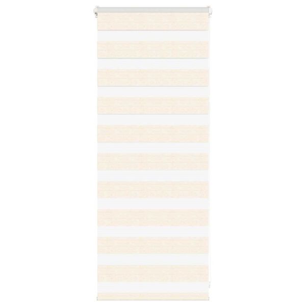 vidaXL Store zèbre beige marbré largeur du tissu 55,9 cm polyester