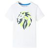 T-shirt pour enfants &eacute;cru 92
