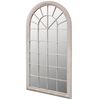 vidaXL Miroir de jardin d'arche rustique 60x116 cm Intérieur/extérieur