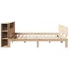 vidaXL Lit biblioth&egrave;que sans matelas 180x200 cm bois massif de pin