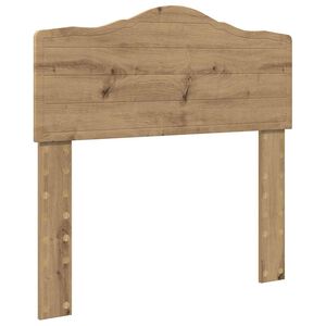 vidaXL T&ecirc;te de lit Ch&ecirc;ne artisanal 75 cm Bois d'ing&eacute;nierie