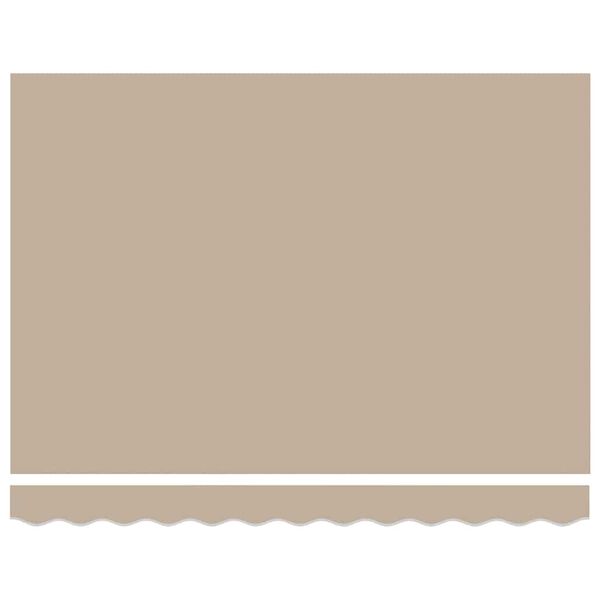 vidaXL Auvent R&eacute;tractable Beige 350 x 250 cm Polyester et m&eacute;tal