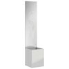 vidaXL &Eacute;cran de confidentialit&eacute; de jardin Argent&eacute; 32 x 32 x 150 cm