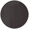 vidaXL Tapis rond marron fonc&eacute; 100 cm bambou