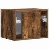 vidaXL Meuble TV mural Ch&ecirc;ne fum&eacute; 60 x 31 x 29.5 cm Bois d'ing&eacute;nierie