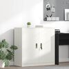 vidaXL Armoire de rangement Blanc 90 x 40 x 90 cm Acier