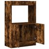 vidaXL Buffet haut ch&ecirc;ne fum&eacute; 63x33x100 cm bois d'ing&eacute;nierie