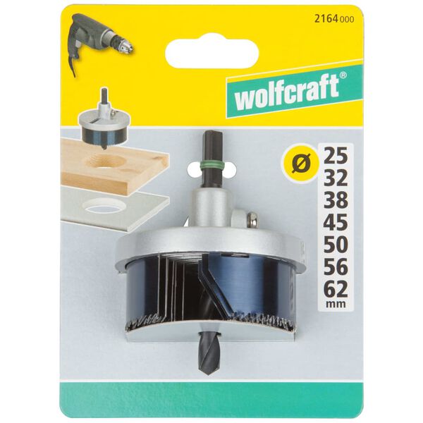 wolfcraft Ensemble de 7 scies cloches &eacute;conomique Acier