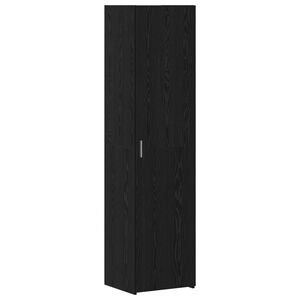 vidaXL Haut Armoire Ch&ecirc;ne noir 45 x 42,5 x 185 cm