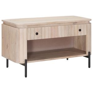 vidaXL Banc &agrave; chaussures avec tiroir avec &eacute;tag&egrave;re 85 x 37 x 48 cm
