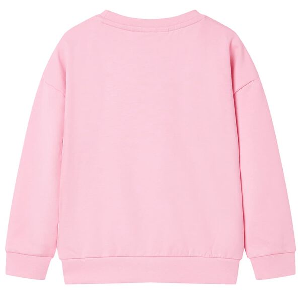 Sweatshirt pour enfants rose 128