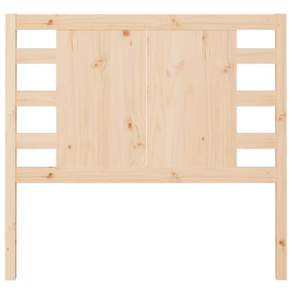 vidaXL T&ecirc;te de lit 96x4x100 cm Bois massif de pin