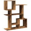 vidaXL &Eacute;tag&egrave;re s&eacute;paratrice de pi&egrave;ce vieux bois 92x29x112 cm