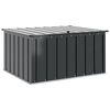 vidaXL Bo&icirc;te de Rangement de Jardin Noir 101 x 82 x 50 cm Acier
