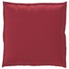 vidaXL Set de coussins de palette 2 pcs Bordeaux Tissu Oxford