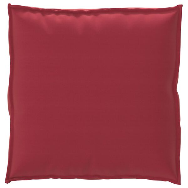 vidaXL Set de coussins de palette 2 pcs Bordeaux Tissu Oxford