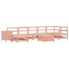 vidaXL Salon de jardin 9 pcs bois massif sapin de douglas