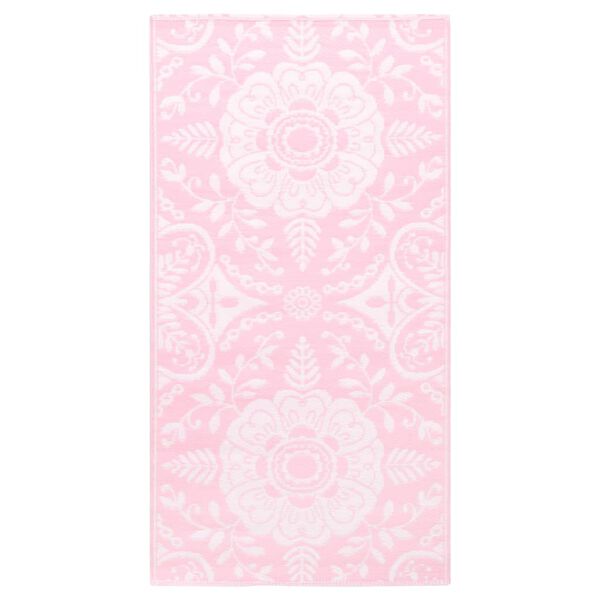 vidaXL Tapis d'ext&eacute;rieur ARAKIL rose 80x150 cm PP