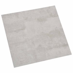 vidaXL Planches de sol 5,11 m&sup2; 55 pcs PVC Gris et gris clair