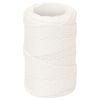 vidaXL Corde utilitaire polyvalente 2 mm 50 m Blanc PP