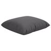 vidaXL Coussins de canapé lot de 4 anthracite 50x50 cm tissu