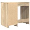 vidaXL Bureau chêne Sonoma 86x49x76 cm bois d'ingénierie