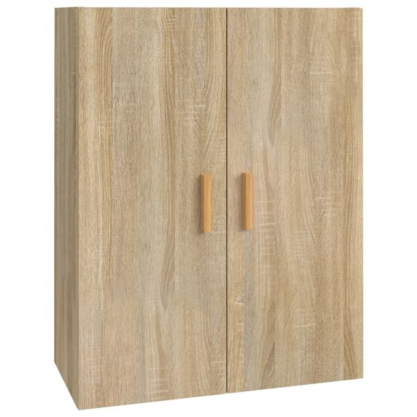 vidaXL Armoire murale suspendue Chêne sonoma 69,5x34x90 cm