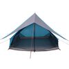vidaXL Tentes avec toit avec &eacute;vent Bleu 256 x 266 x 185 cm Polyester