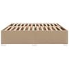 vidaXL Cadre de lit sans matelas cappuccino 180x200 cm similicuir