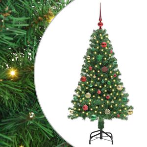 vidaXL Sapin de No&euml;l artificiel Vert 150 cm PVC, Acier et Plastique