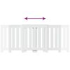 vidaXL Cache-radiateur blanc 205x21,5x83,5 cm bois d'ing&eacute;nierie