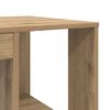 vidaXL Bureau Chêne artisanal 130 x 50.5 x 75 cm Bois d'ingénierie