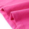 T-shirt pour enfants &agrave; mancherons rose fonc&eacute; 140
