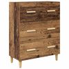 vidaXL Haut Armoire Bois Ancien 69,5 x 32,5 x 180 cm Bois d'ing&eacute;nierie
