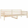 vidaXL Lit de jour sans matelas 90x190 cm bois de pin massif
