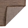 vidaXL Tapis &agrave; tissage plat d'ext&eacute;rieur 200x280 cm Marron