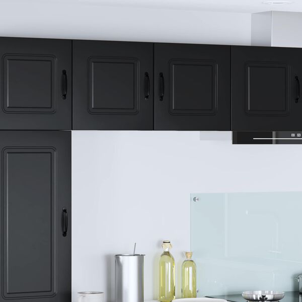 vidaXL Armoire de cuisine avec stockage Kalmar Noir 40 x 31 x 40 cm